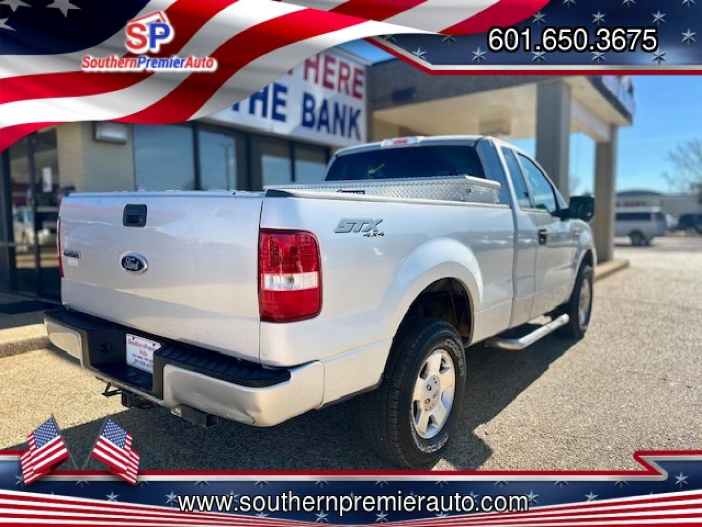 2007 SILVER FORD F-150 STX; XL; XLT; (1FTRF14W87N) , located at 922 W. Beacon St., Philadelphia, MS, 39350, (601) 650-3675, 32.770447, -89.127151 - Photo#5